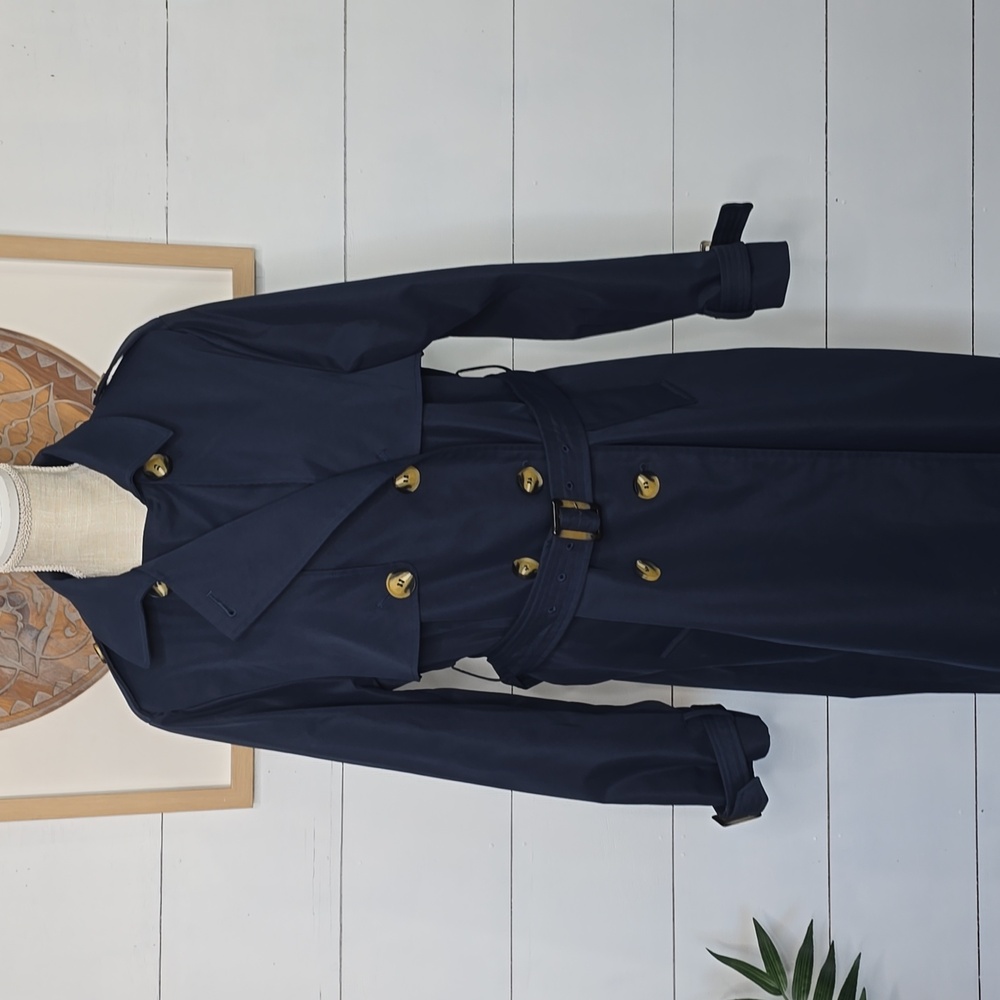 Orolay 3/4 Belted Double-Breasted Trench Sz XL